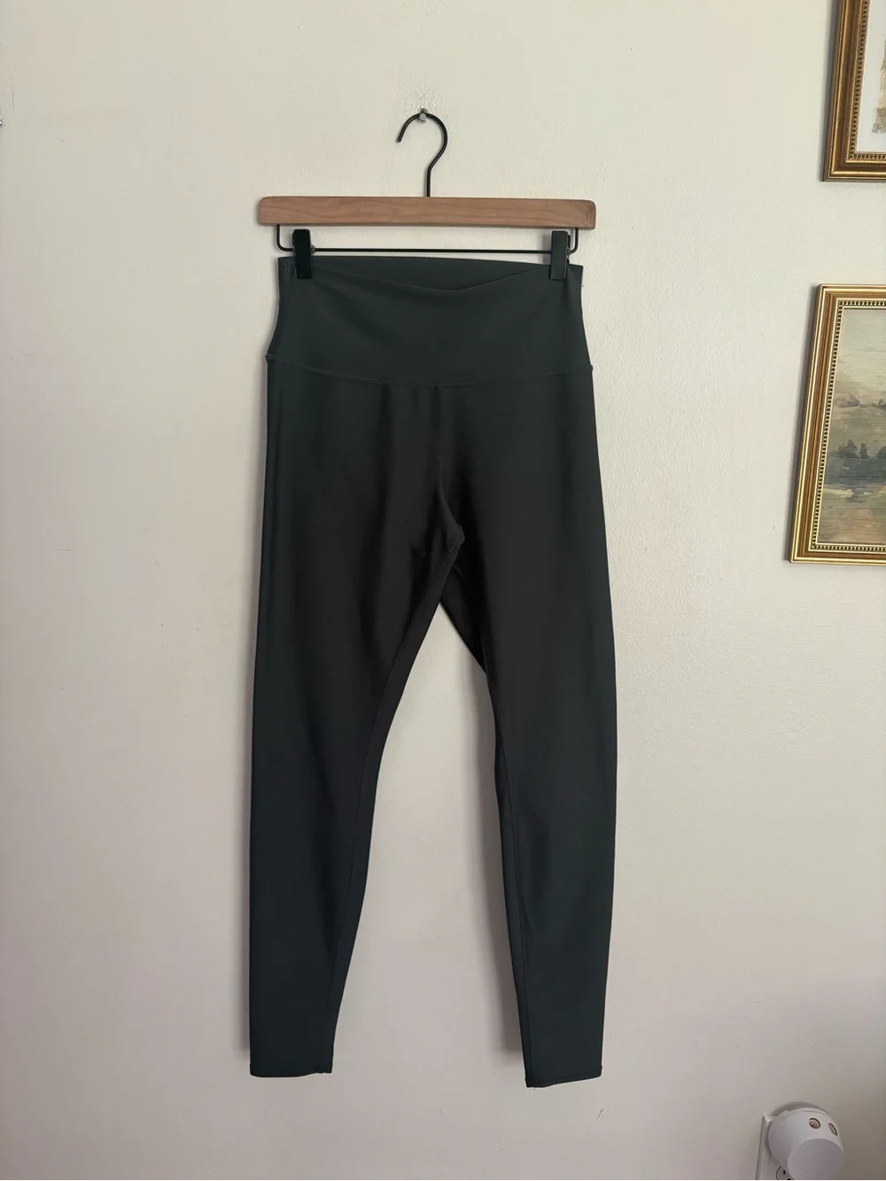 Alo Airlift High-Waist Charcoal Grey Ankle Legging Women’s Large